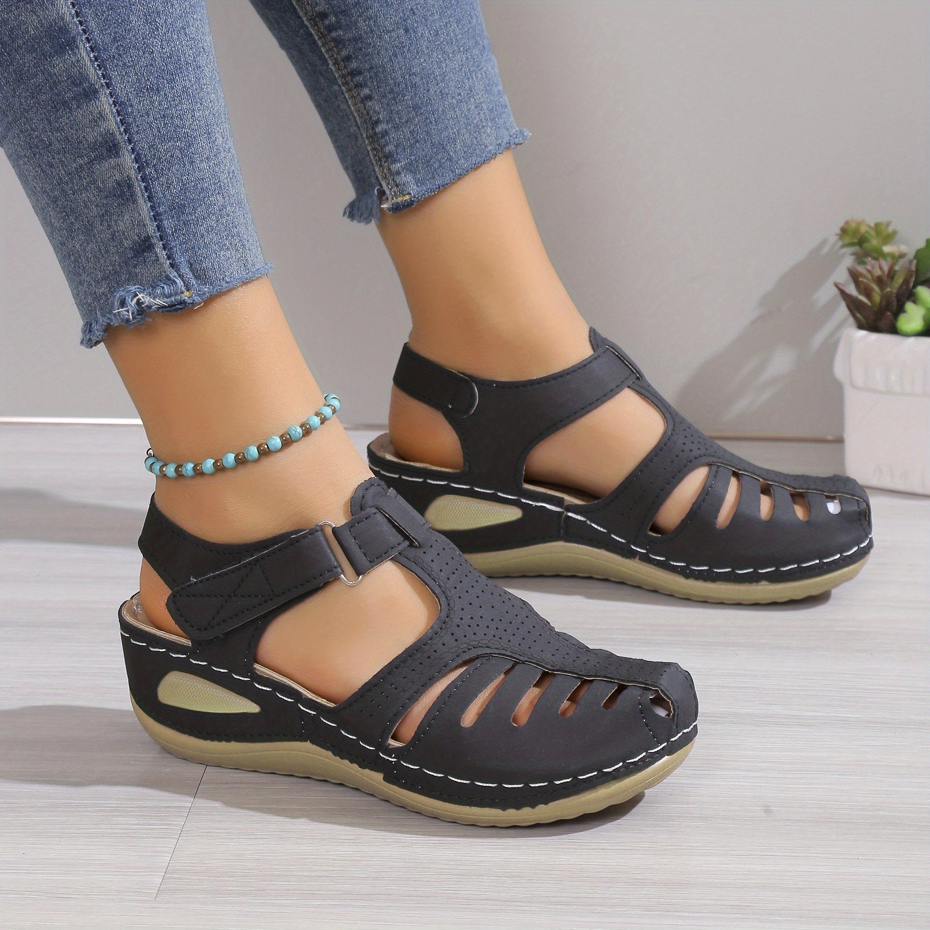 Leni™ – Comfort Sandalen met zachte verhoging