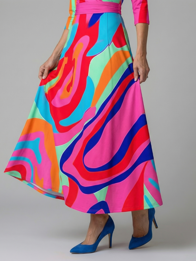Celine | Overslag Midi Jurk