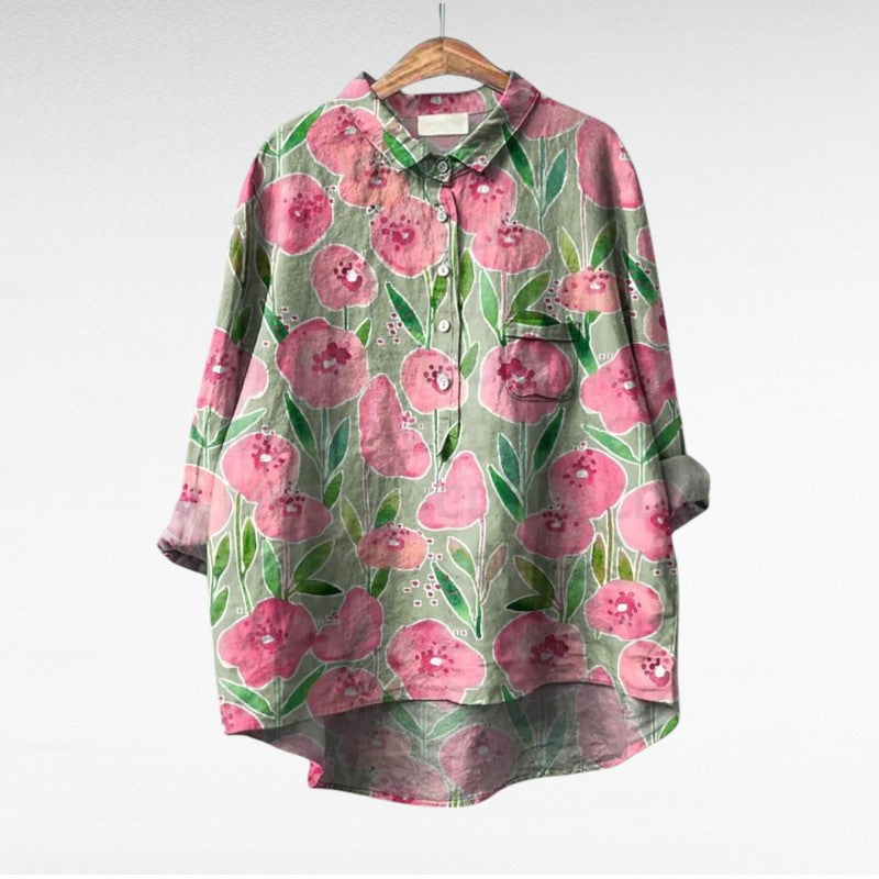 Vanluxe Klassieke Bloemen blouses