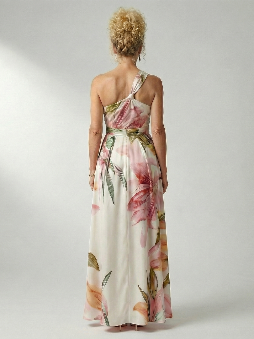 Amiel | Lichte Bloemen Maxijurk