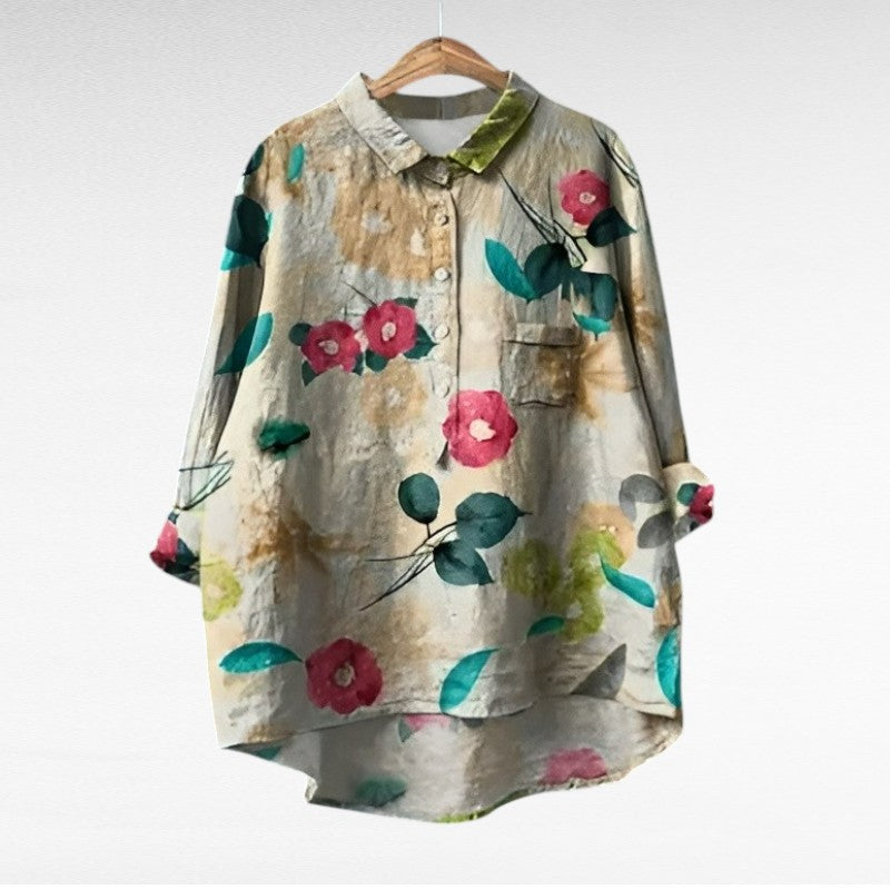 Vanluxe | Klassieke Bloemenblouses