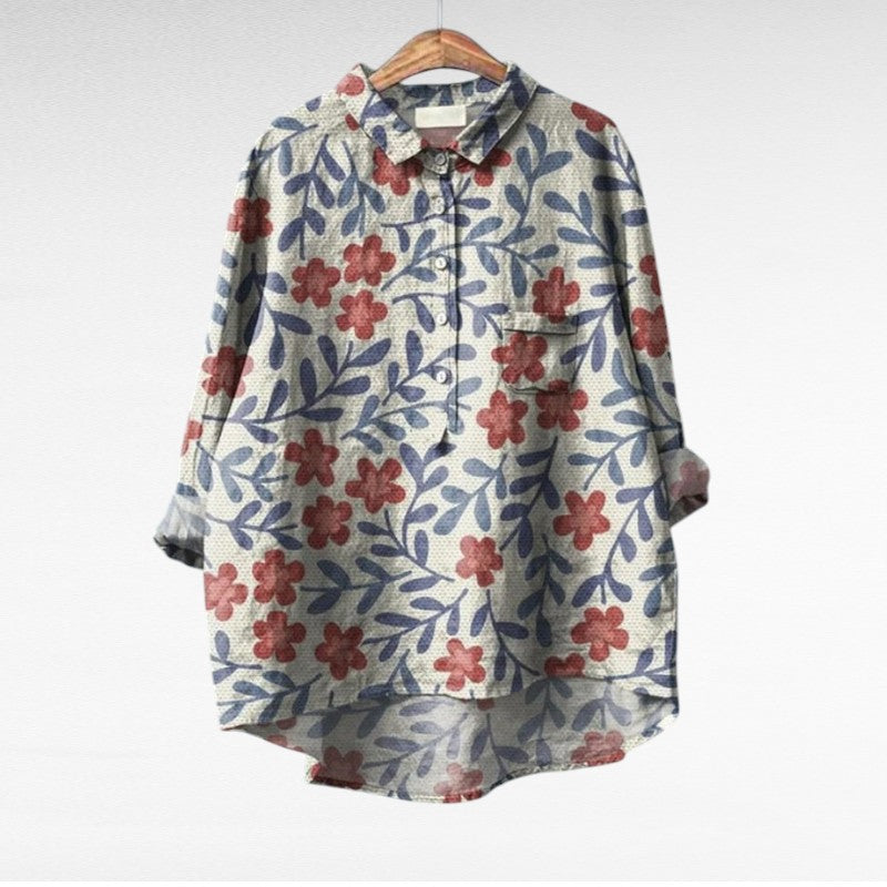 Vanluxe | Klassieke Bloemenblouses