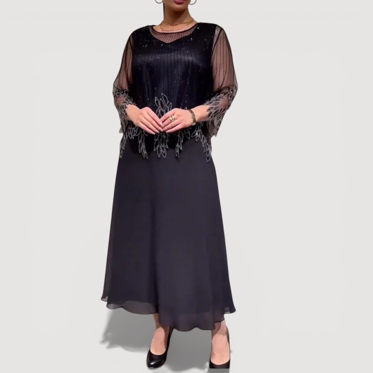 Falado – Elegante midi-jurk