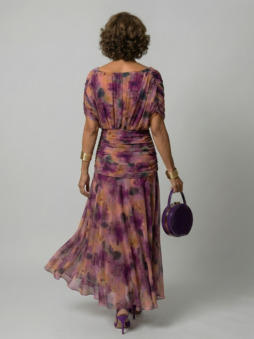 Calen | Off-Schouder Midi Jurk
