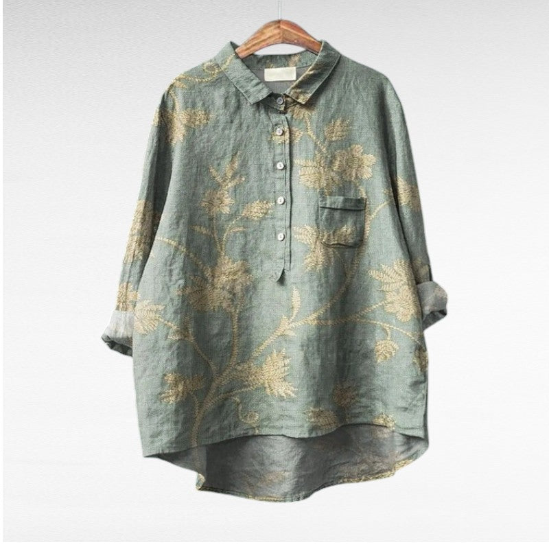 Vanluxe | Klassieke Bloemenblouses