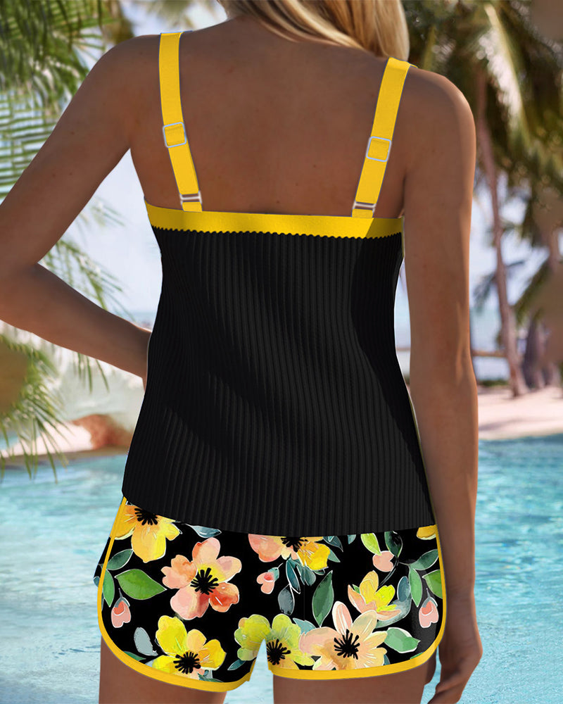 Zenviro® | Tweedelige Elegante Tankini Set