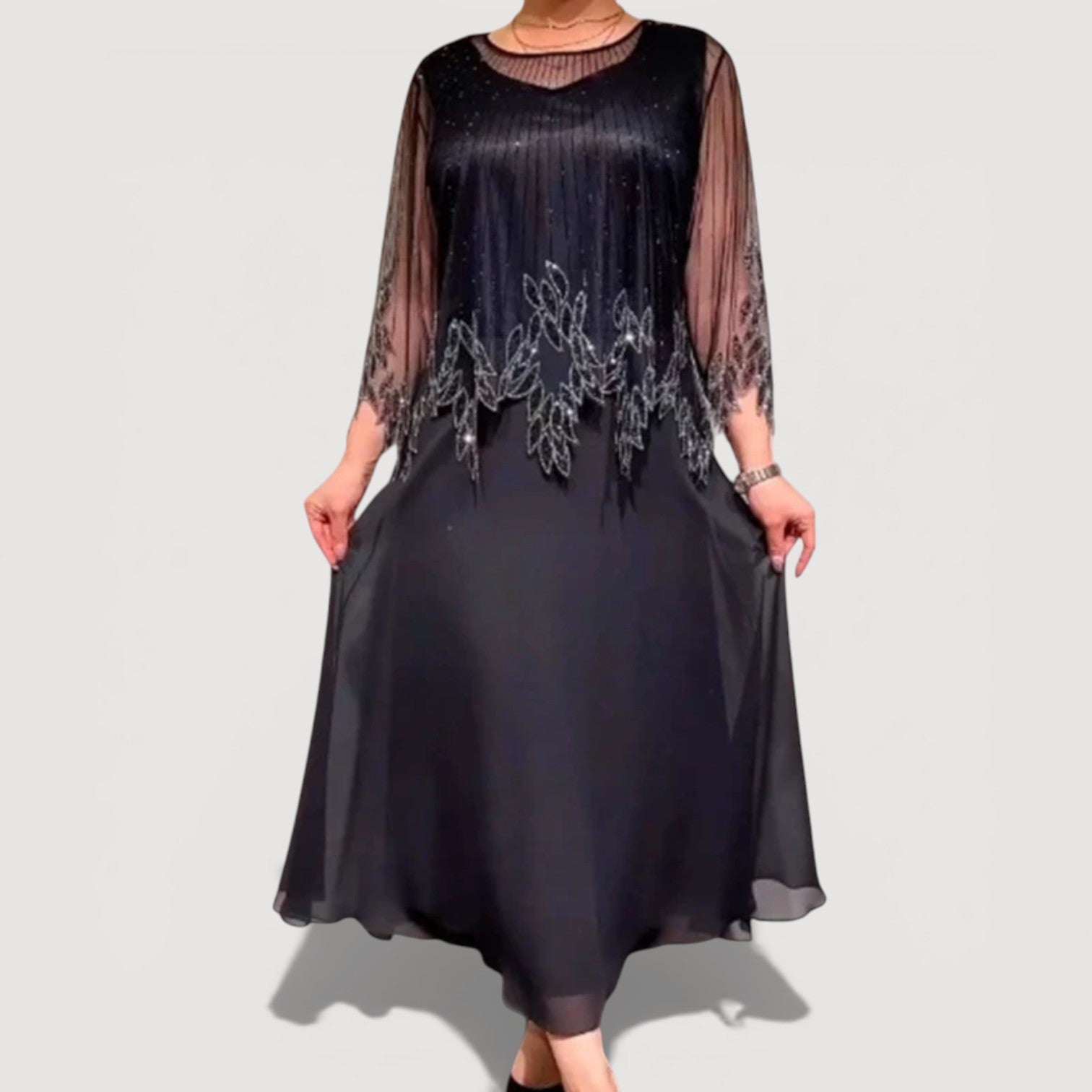 Falado – Elegante midi-jurk