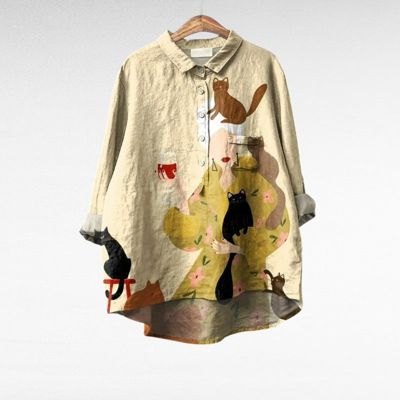 Vanluxe | Modieuze Vintage Blouse
