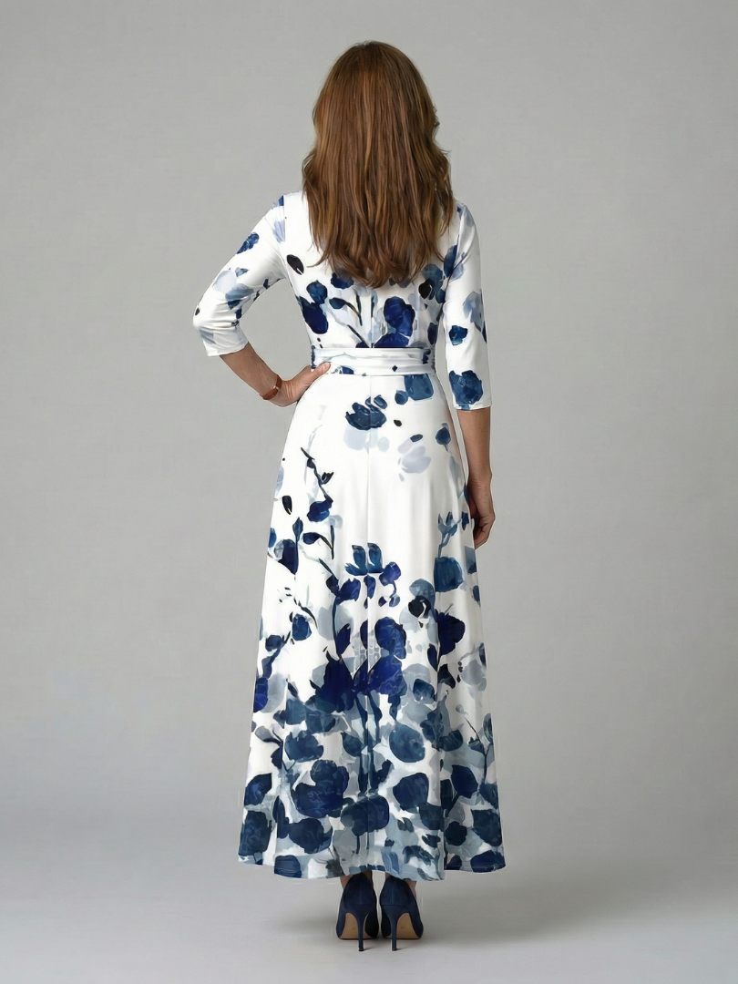 Celine | Overslag Midi Jurk
