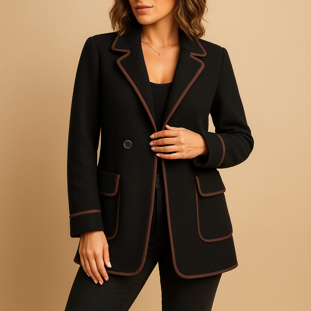 Casual gevoerde blazer voor dames | Tessa