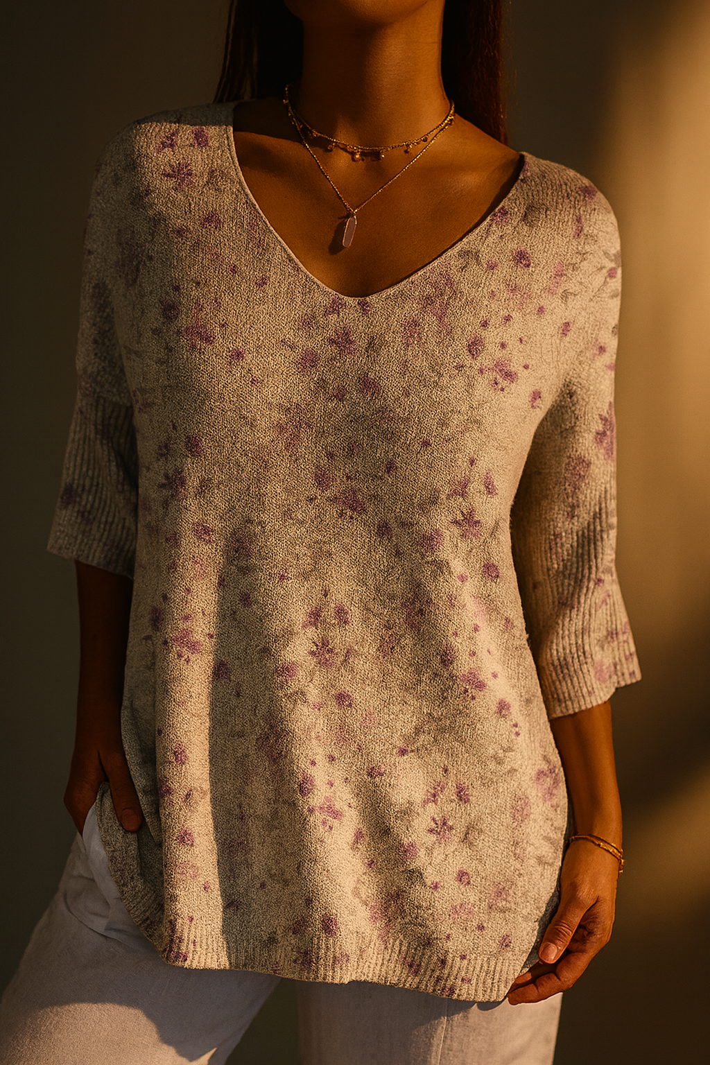 Elegante gebreide tops