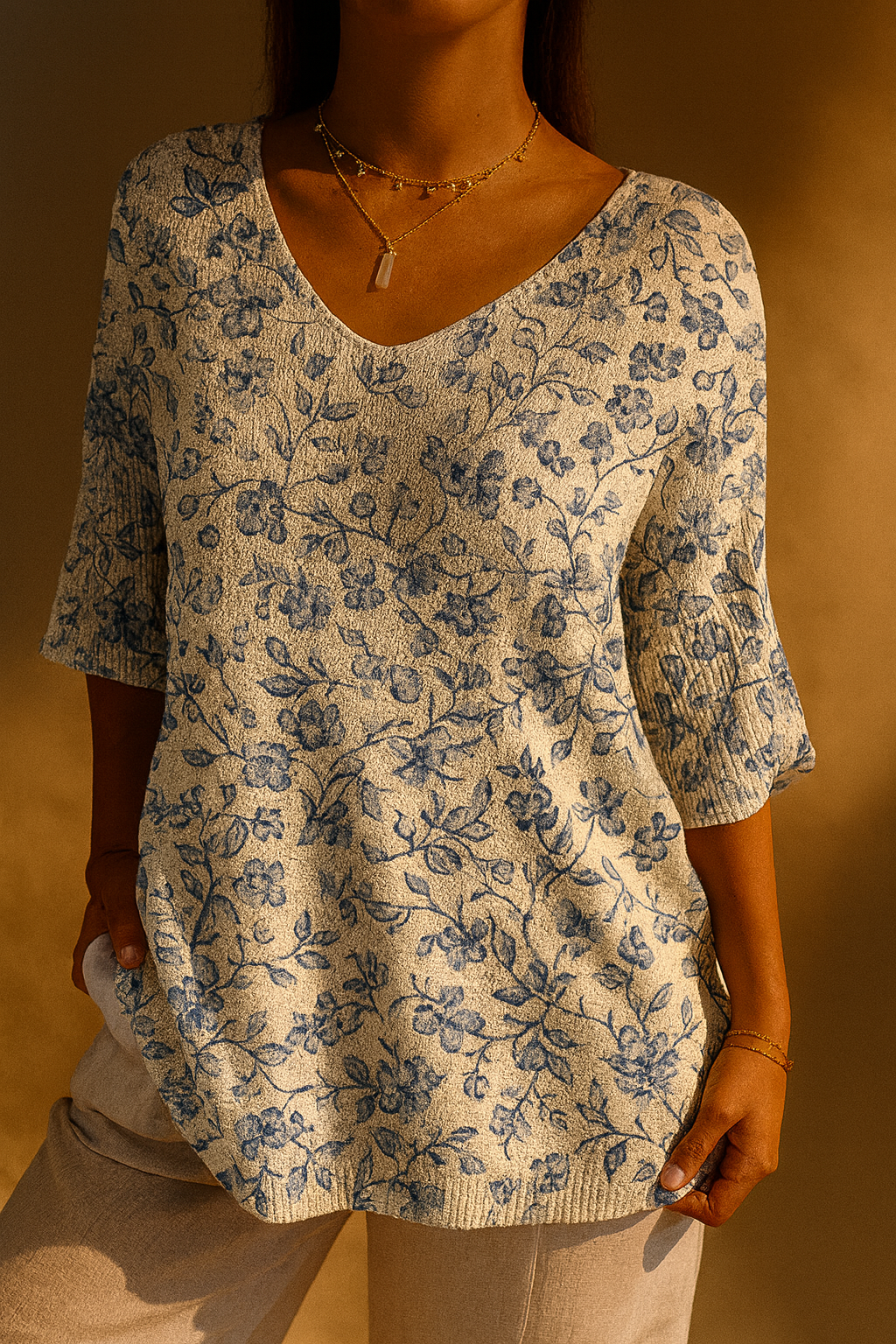 Elegante gebreide tops