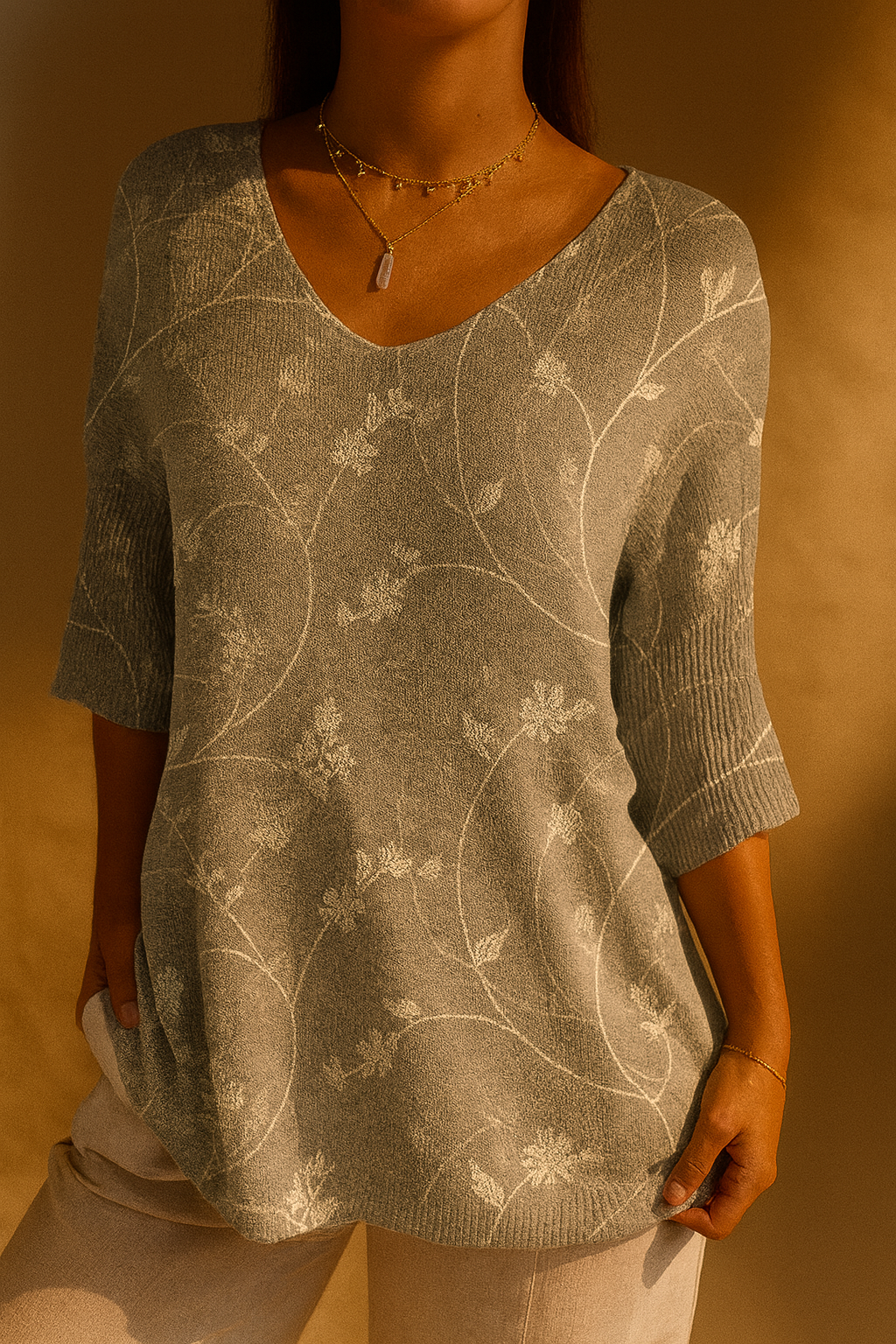 Elegante gebreide tops