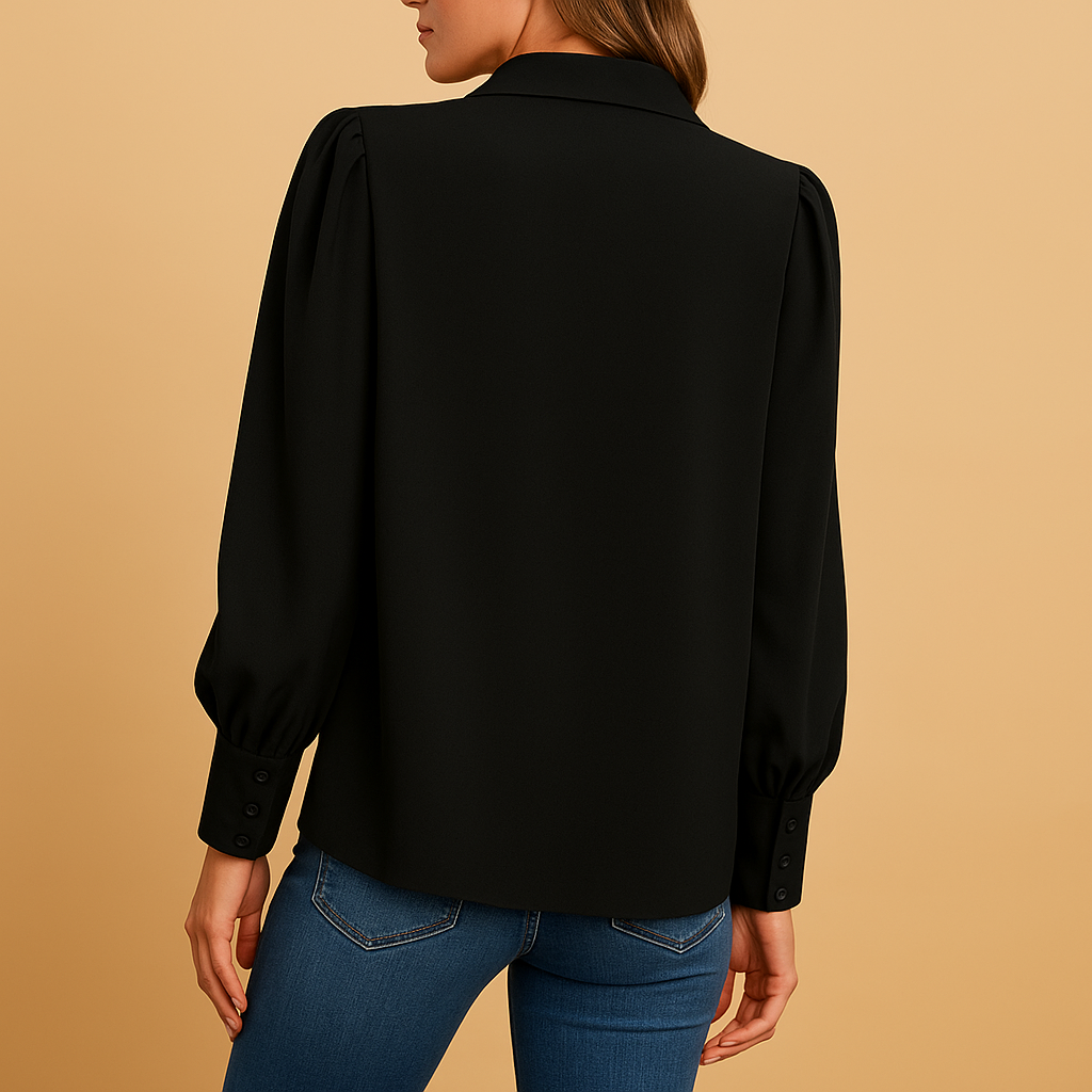 Isabelle | Elegante blouse met lantaarnmouw voor dames