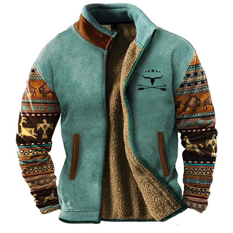 Laluna® | Casual heren fleecejack