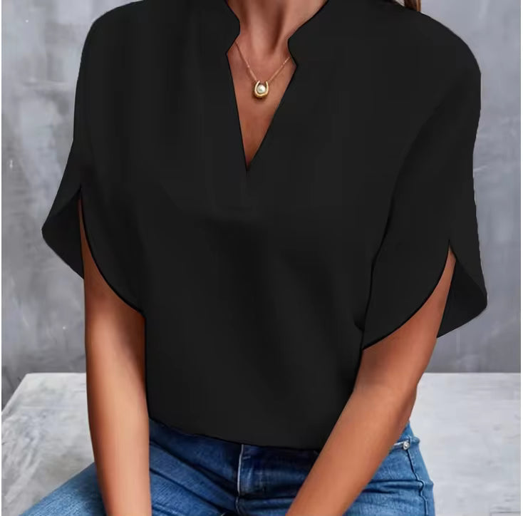 Maria – Blouse met V-hals