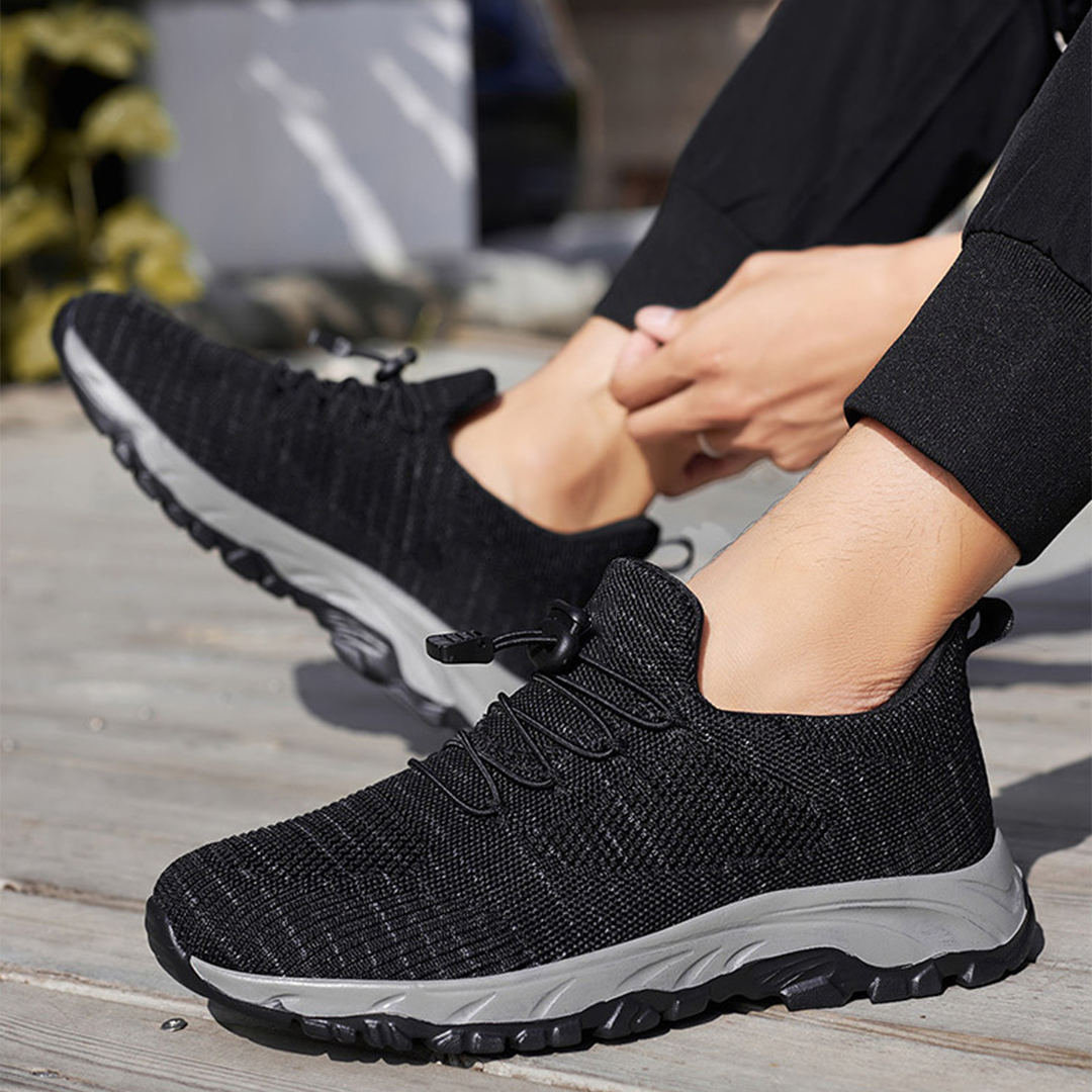 Steinmetz Handsfree Orthopedische Schoenen Mesh – Donkergrijs