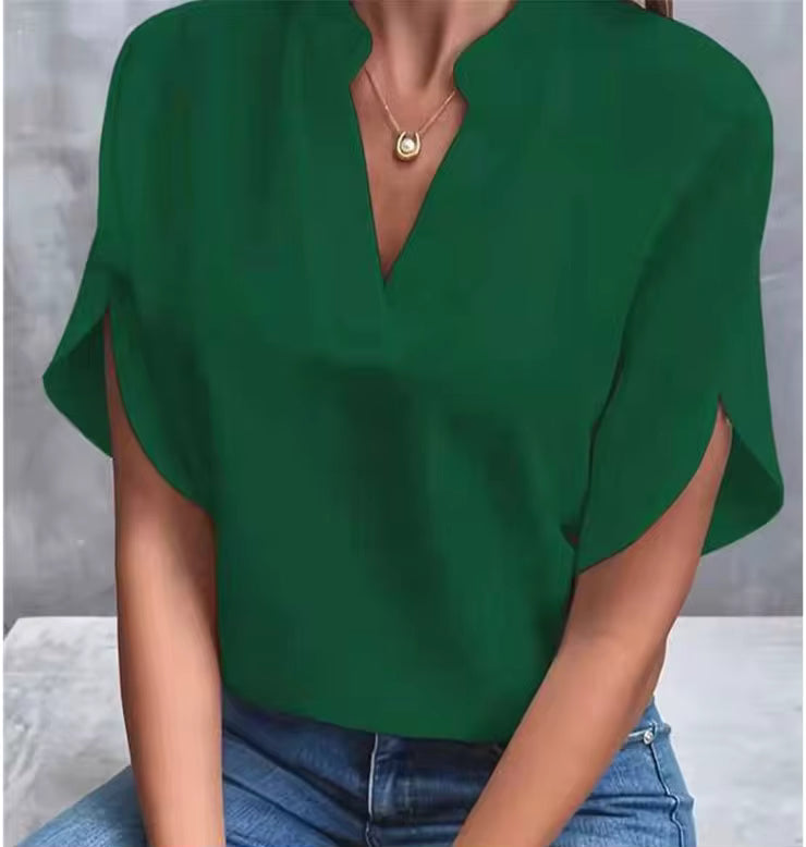 Maria – Blouse met V-hals