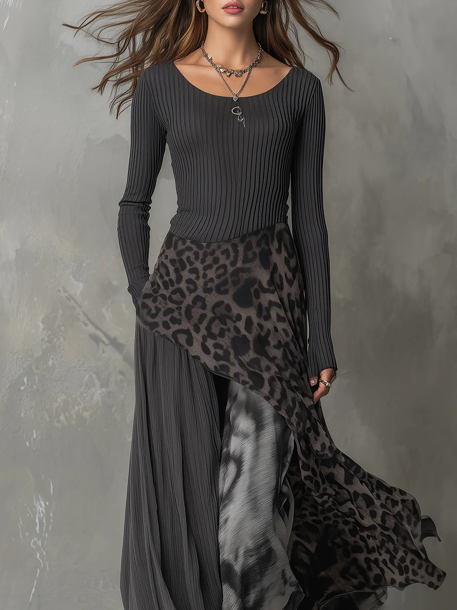 Zenviro - Elegante maxi-jurk