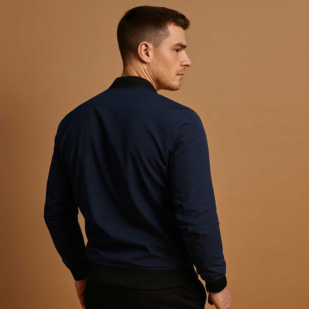 Bomberjack met rits voor heren | Niels