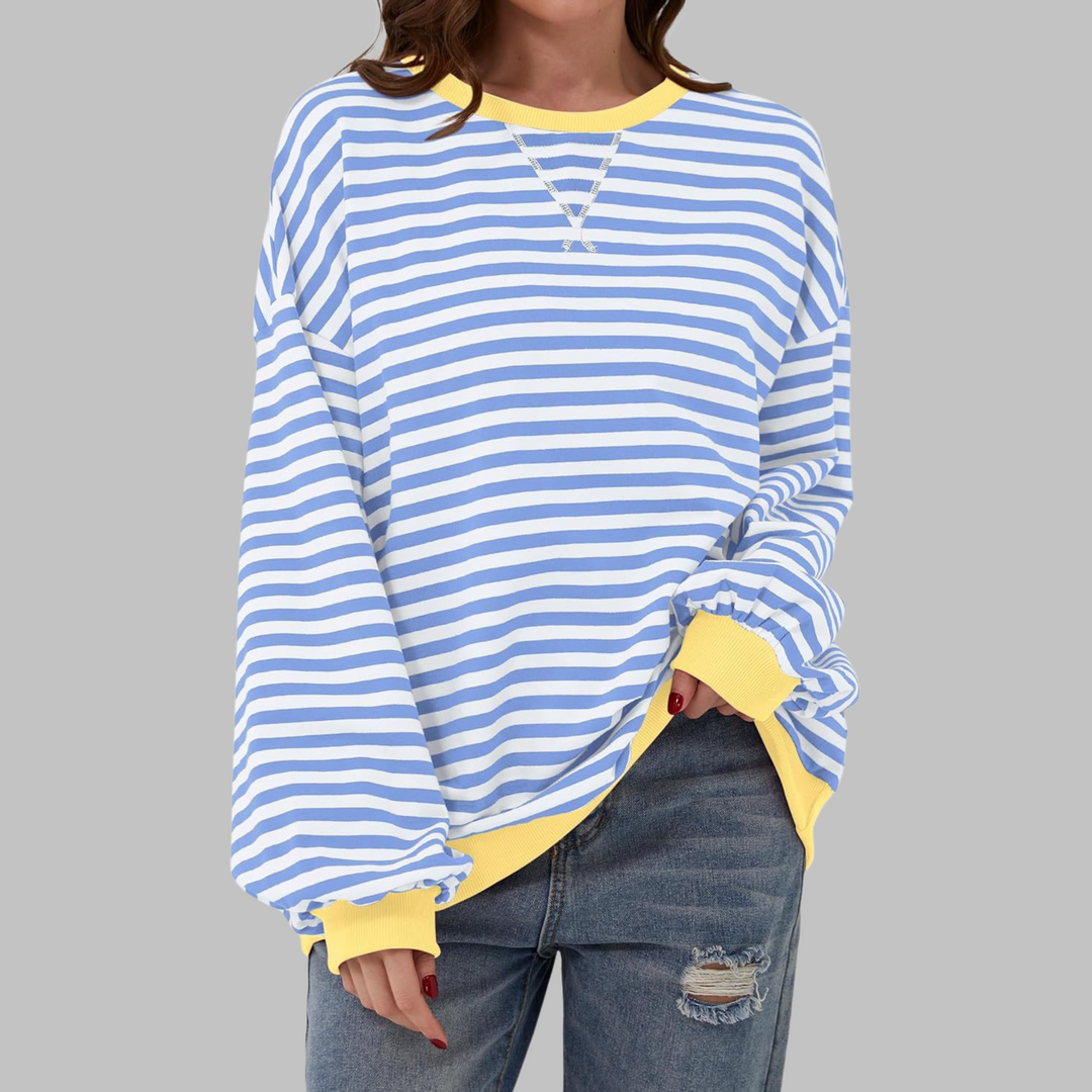 Lucy - Casual gestreepte trui