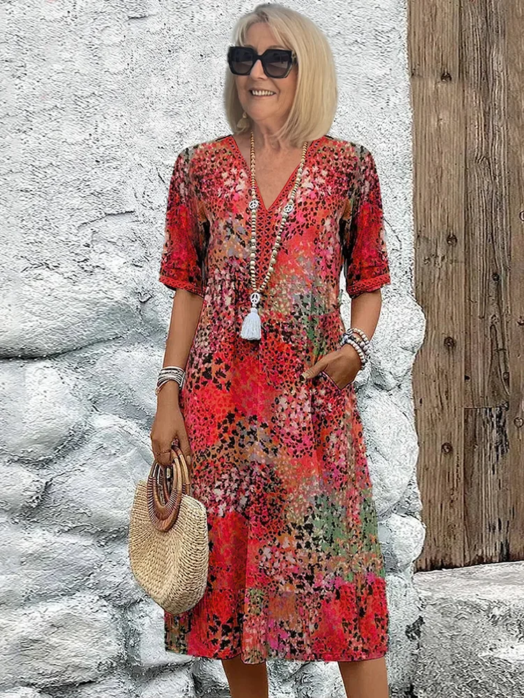 Eva – Jurk met V-hals