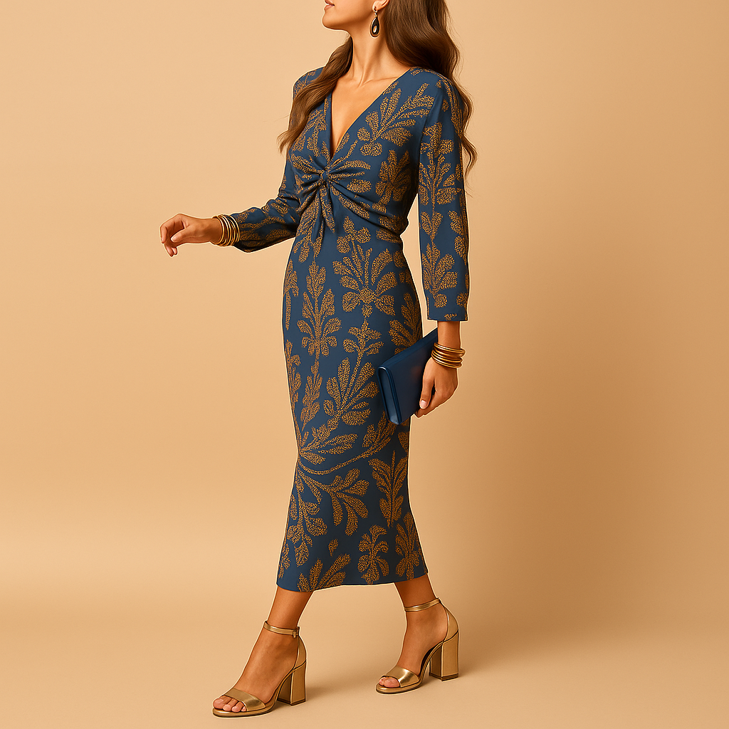 Luxe duurzame damesjurk voor alle seizoenen | Femke