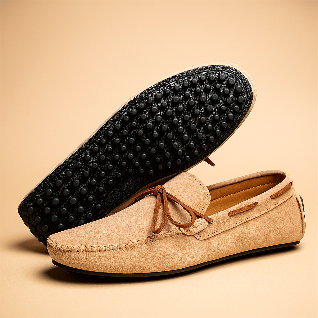Elegante ademende instappers voor heren met slip-on design | Gabrio