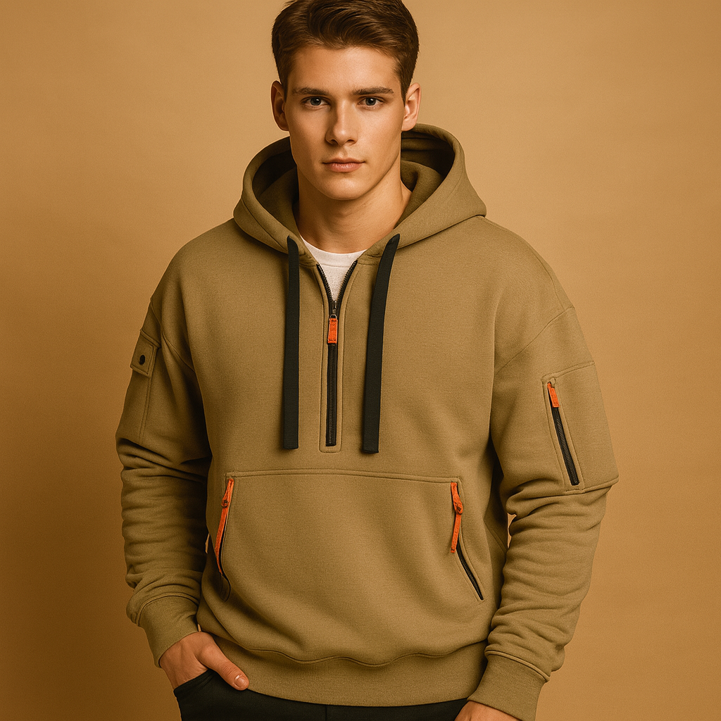 Heren hoodie met capuchon | Tobias