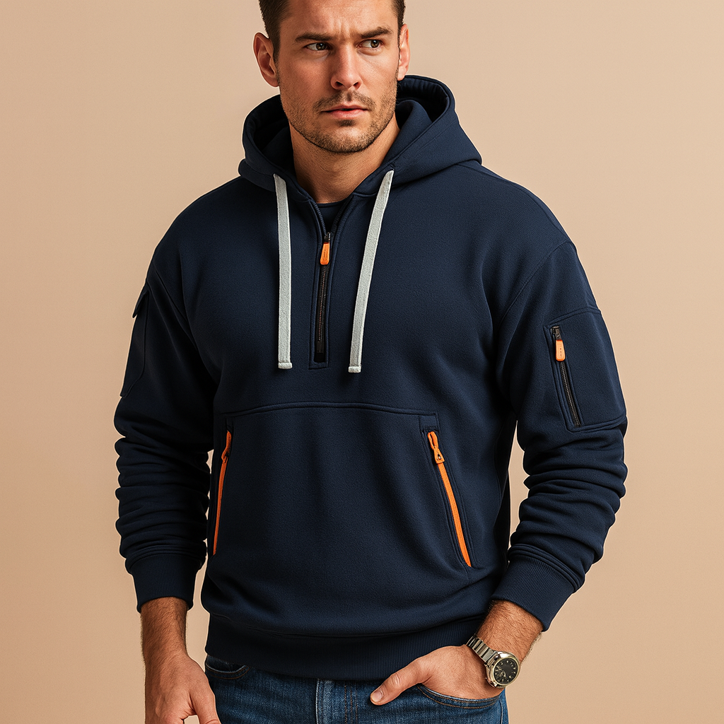 Heren hoodie met capuchon | Tobias