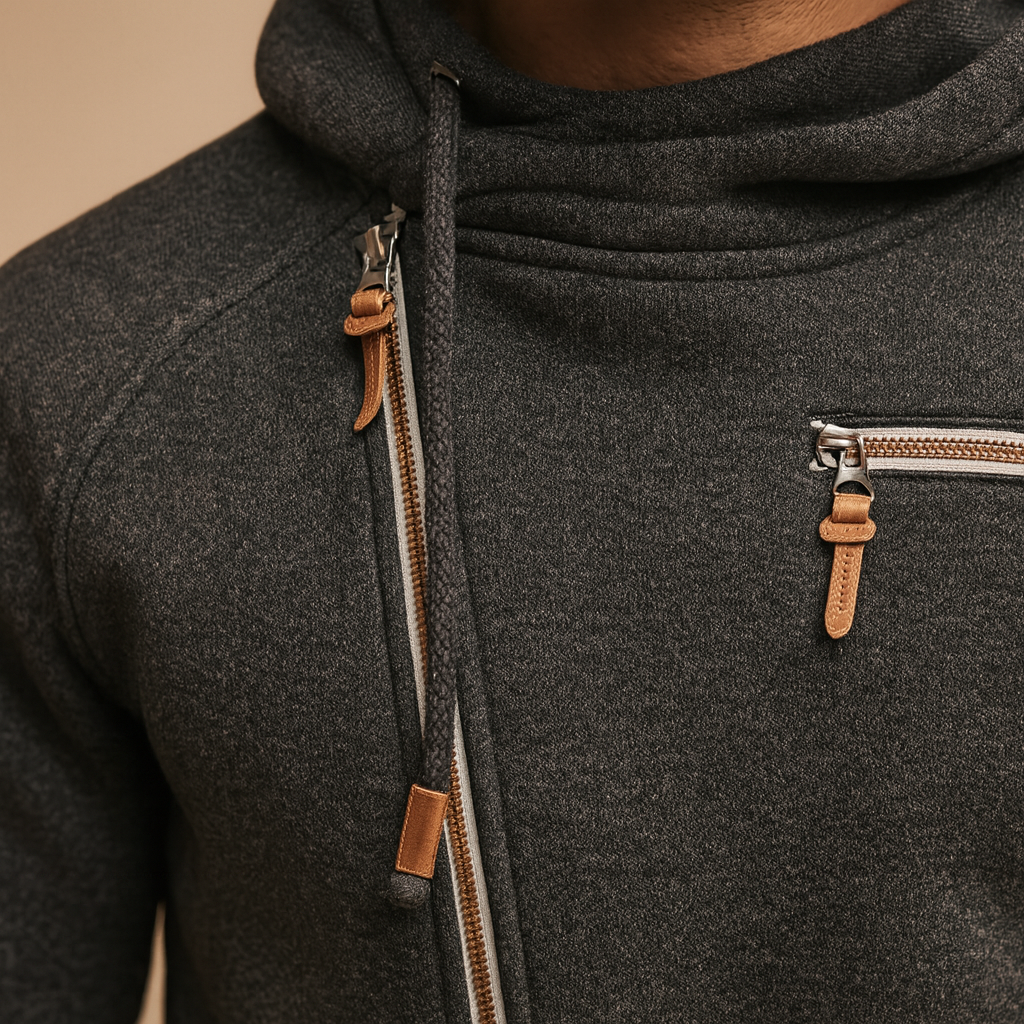 Heren vest met capuchon | Dirk