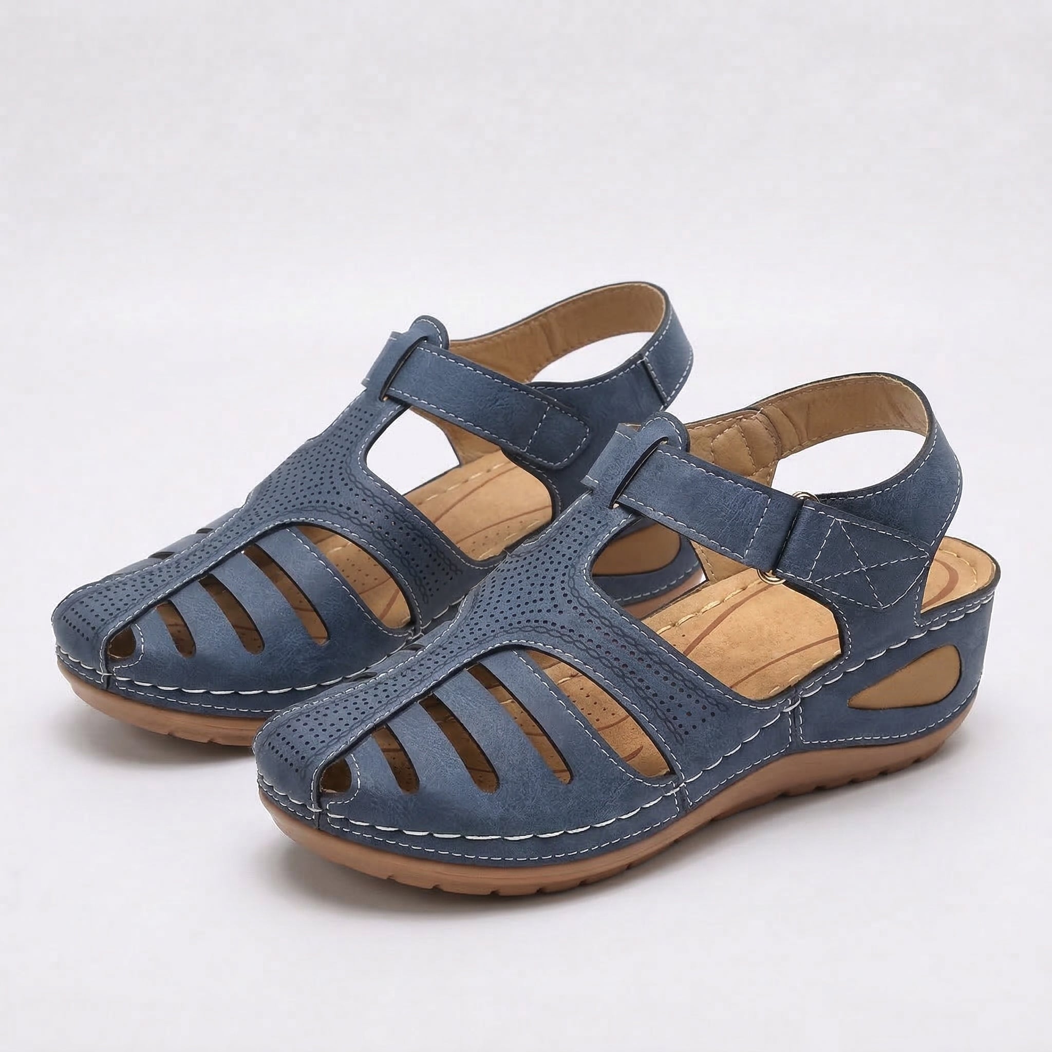 Leni™ – Comfort Sandalen met zachte verhoging