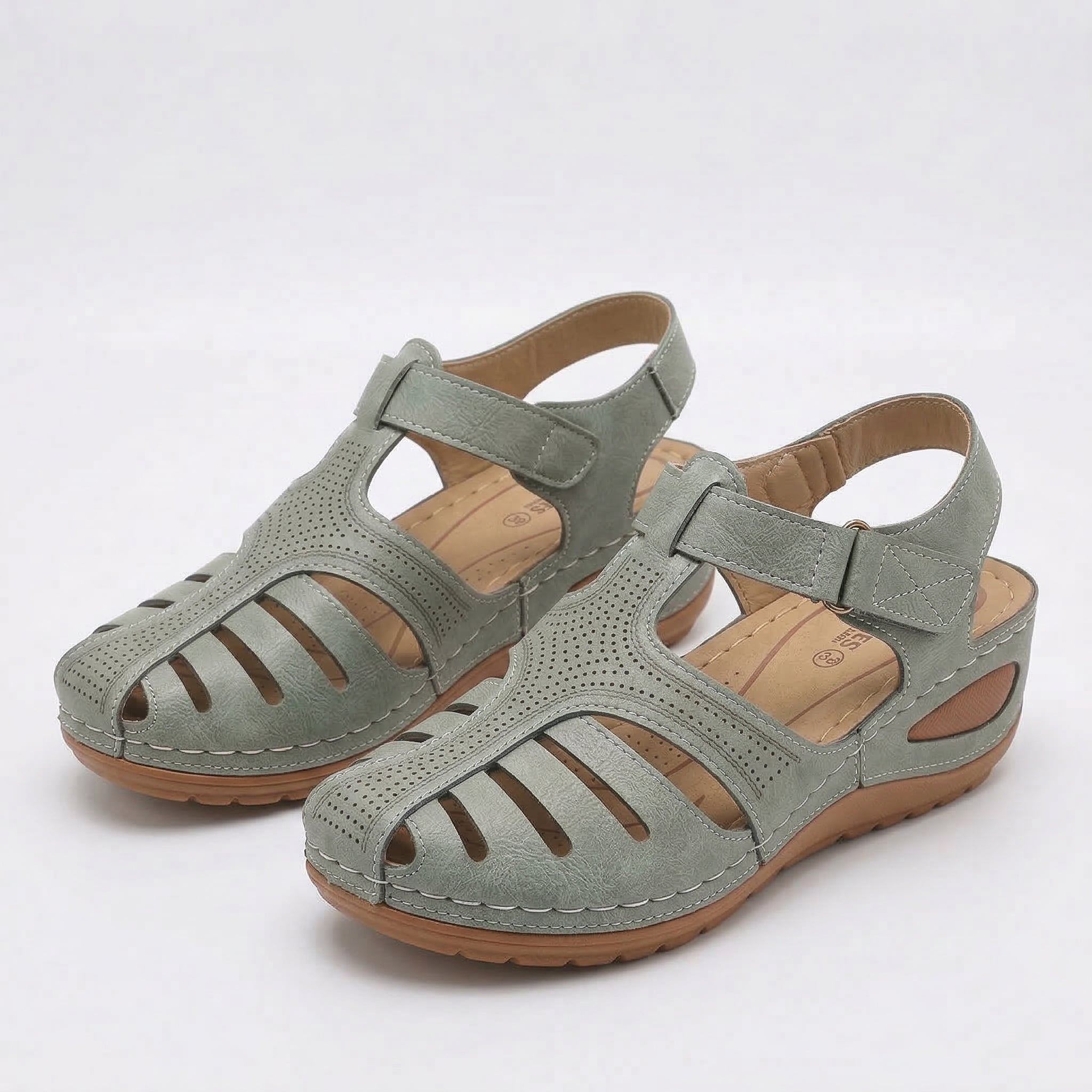 Leni™ – Comfort Sandalen met zachte verhoging