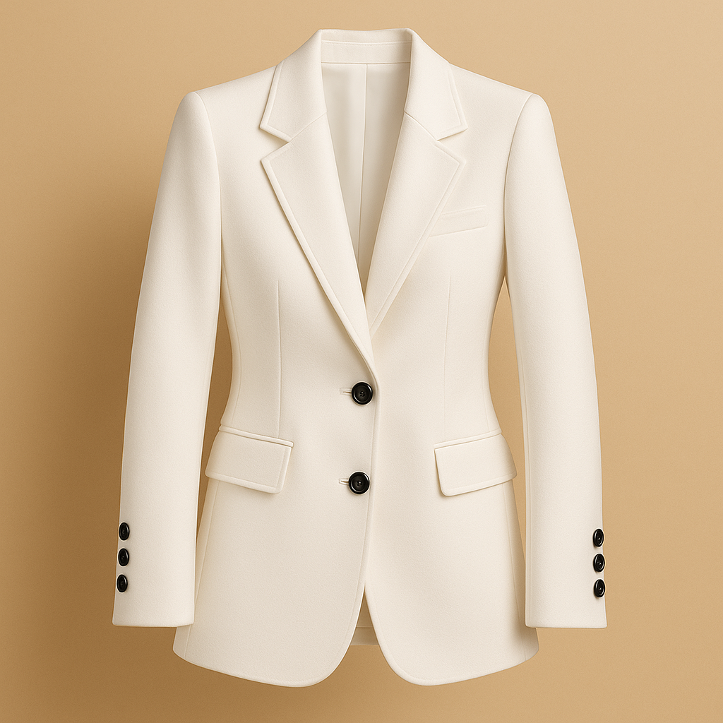 Lange blazer met tijdloos design voor dames | Brynne