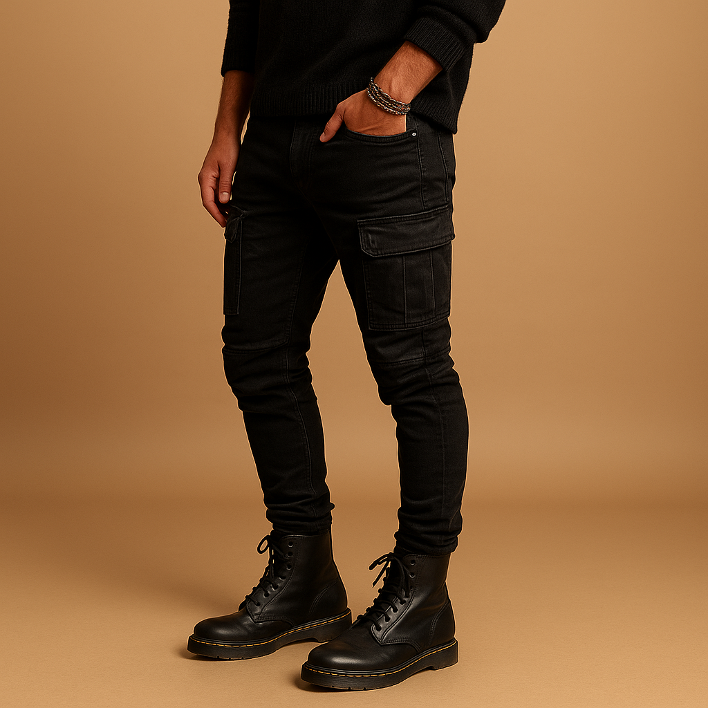 Katoenen herenbroek met losse pasvorm voor dagelijks gebruik | Ruben