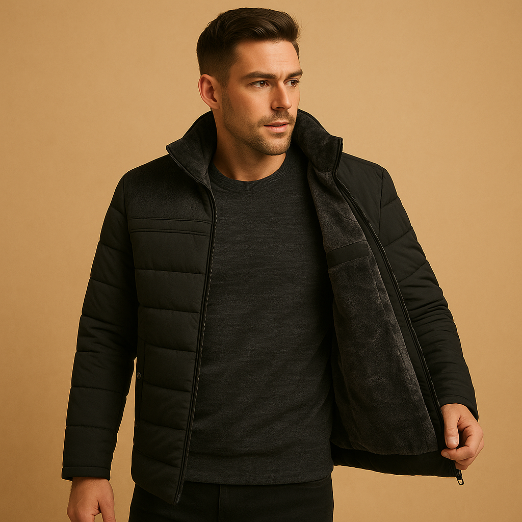 Luxe fleece jas voor heren | Olivier