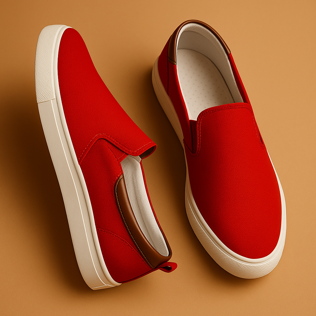 Moderne instappers met ademend textiel voor heren | Joris