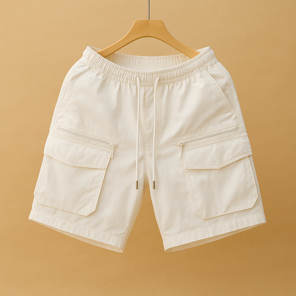 Oversized cargo shorts voor heren met meerdere zakken | Emiel