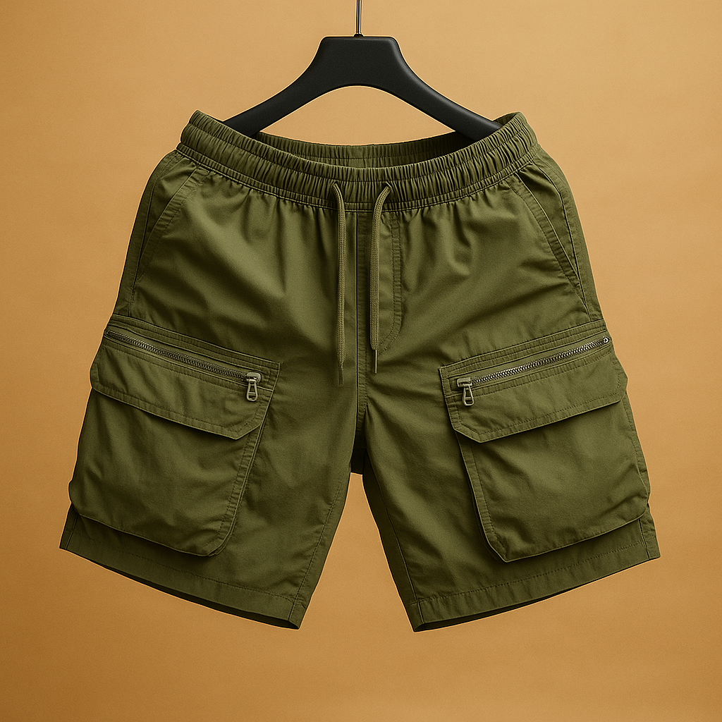 Oversized cargo shorts voor heren met meerdere zakken | Emiel