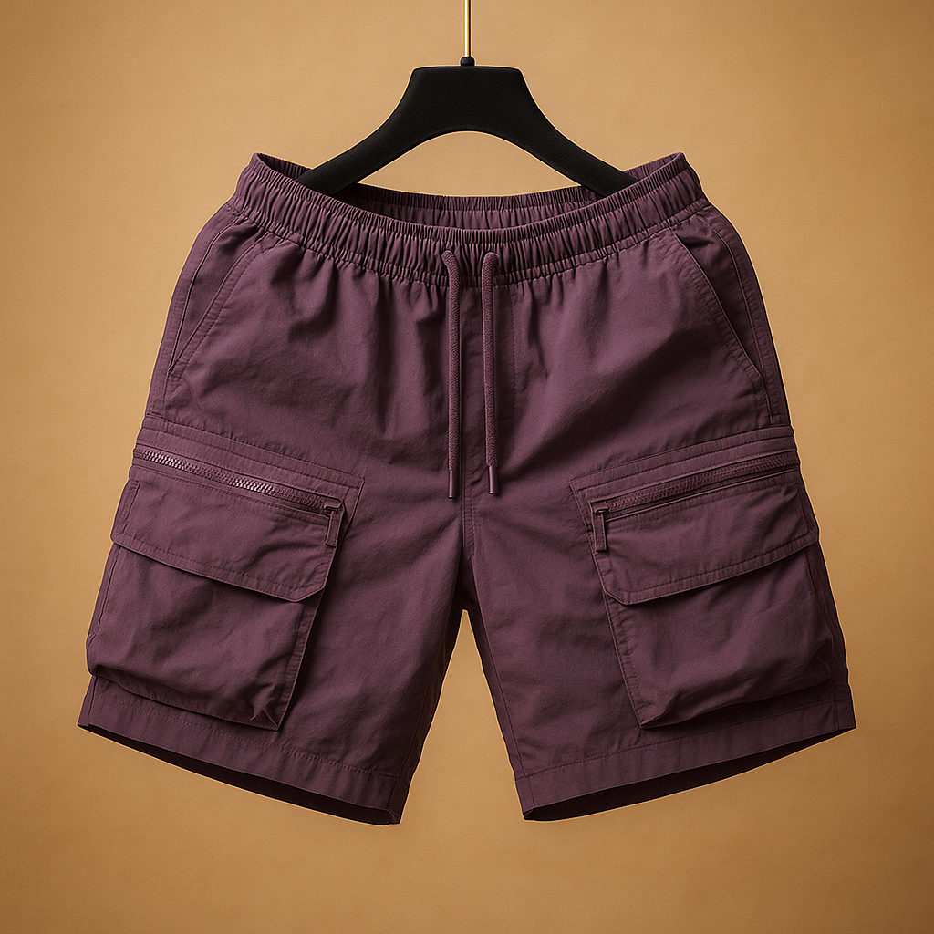 Oversized cargo shorts voor heren met meerdere zakken | Emiel
