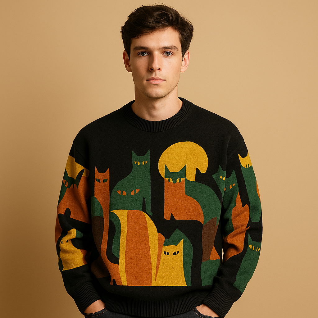 Oversized trui voor heren | Daan