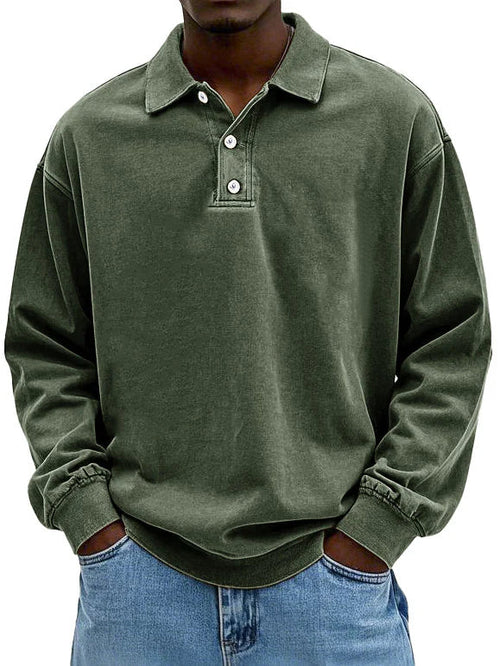 Laluna® | Vintage shirt met lange mouwen