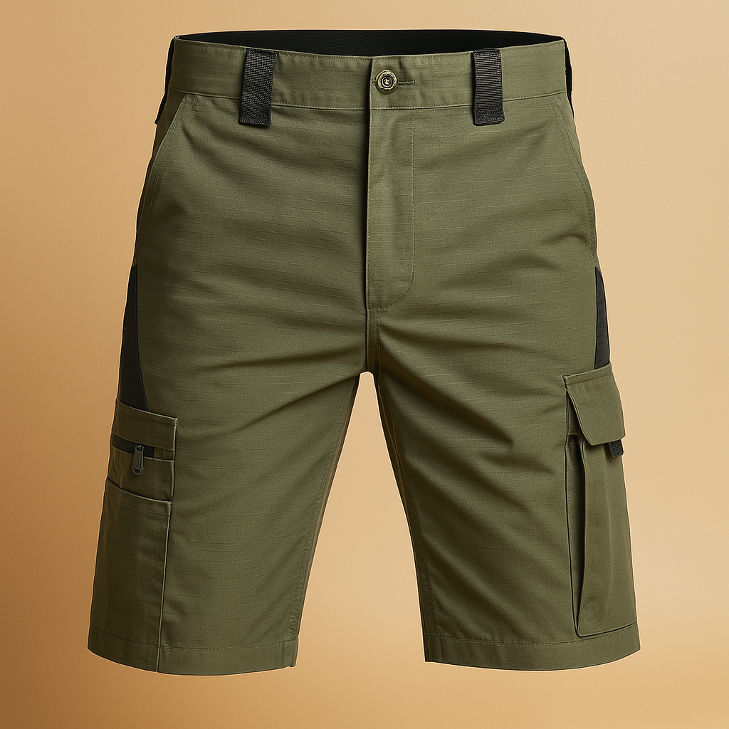 Tactische outdoor short met meerdere zakken voor heren | Bram