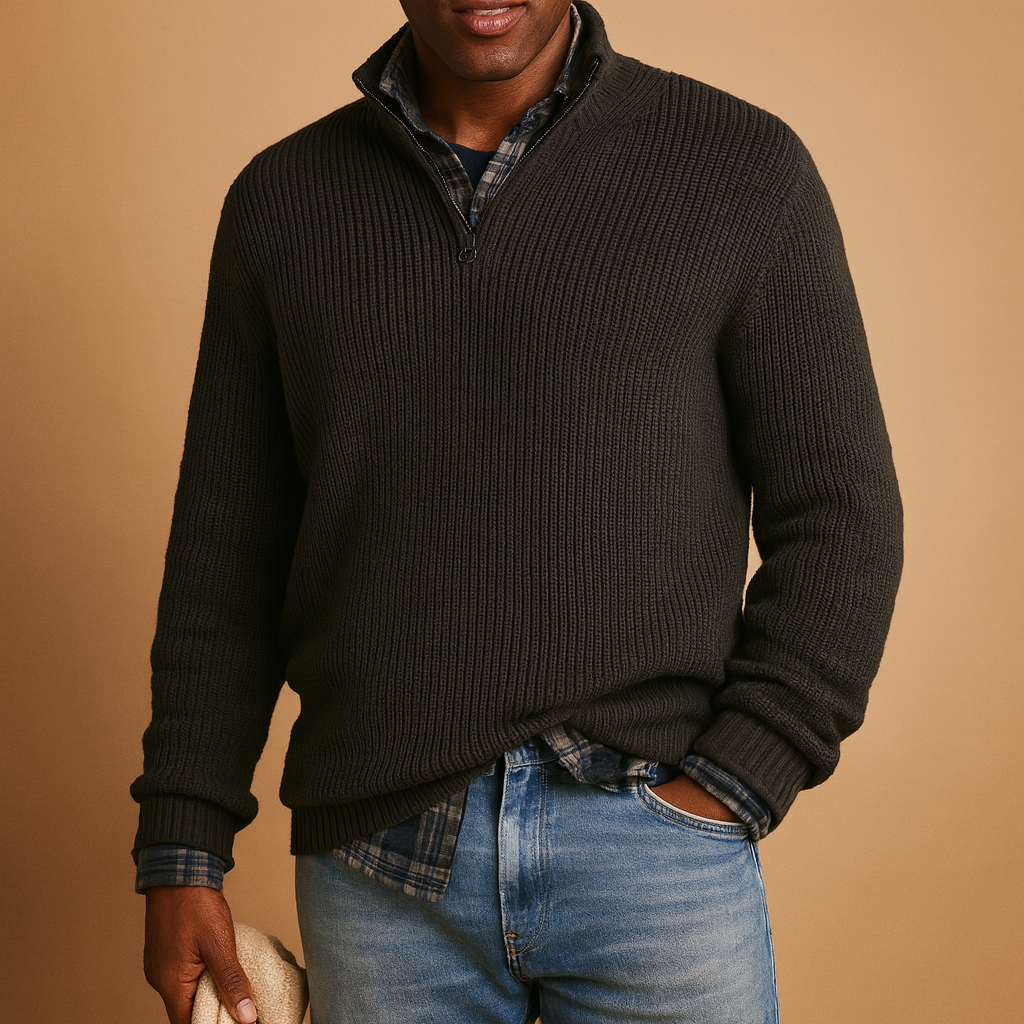 Warme wollen trui voor heren | Hendrik