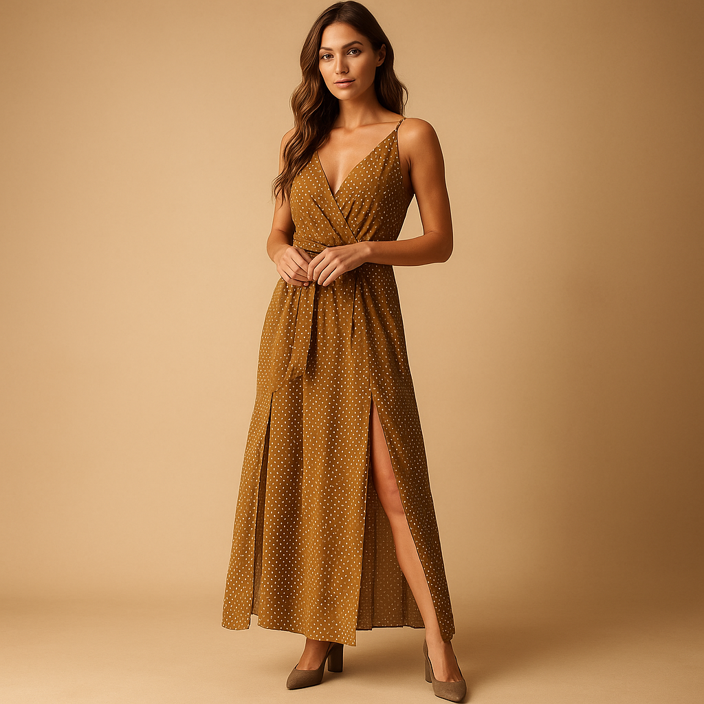 Zwierige strandjurk met bloemenprint voor dames | Mila