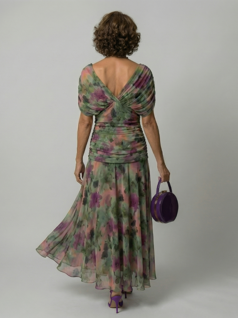 Calen | Off-Schouder Midi Jurk