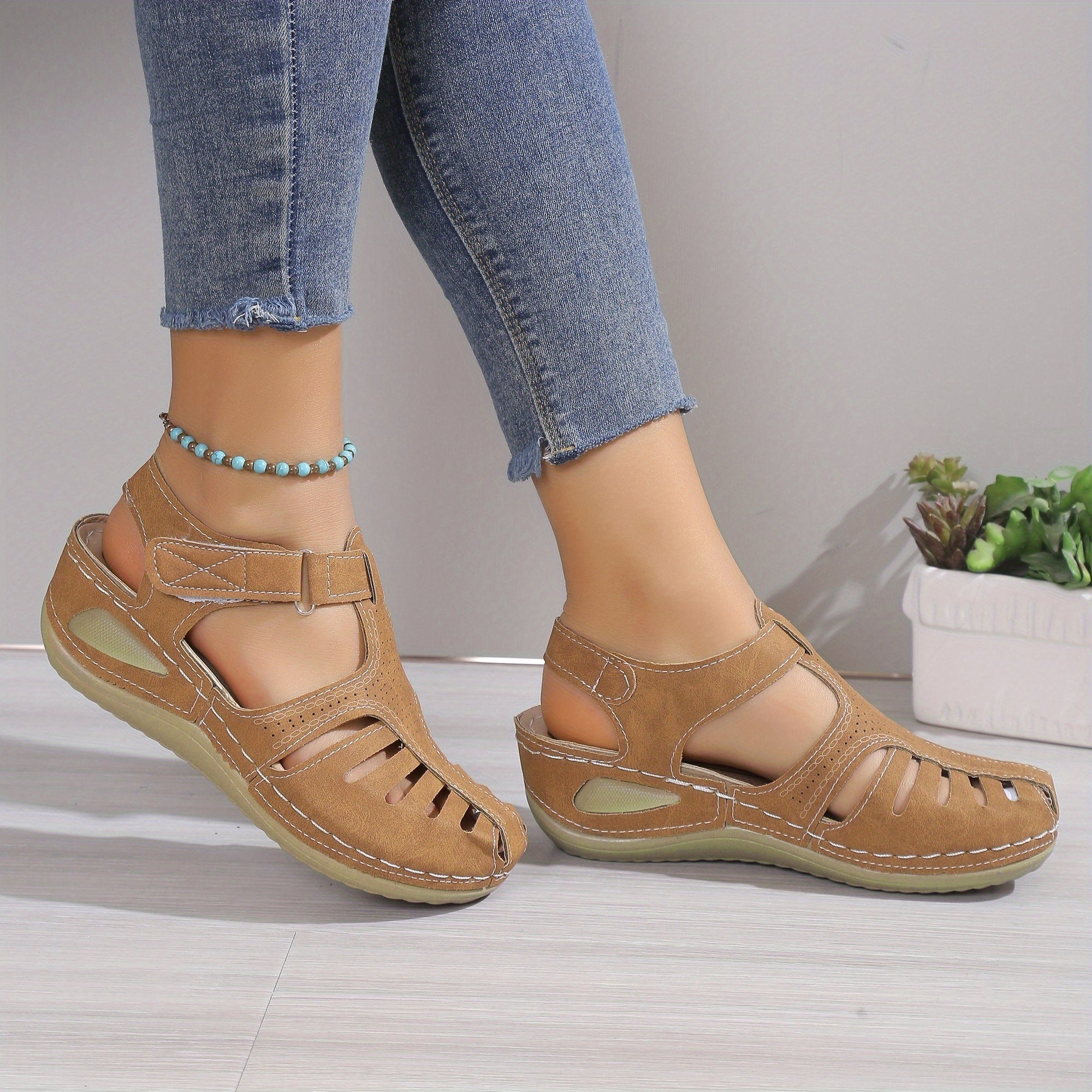 Leni™ – Comfort Sandalen met zachte verhoging