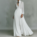 Falado - Minimalistische maxi-jurk