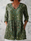 Addison | Lange V-hals blouse