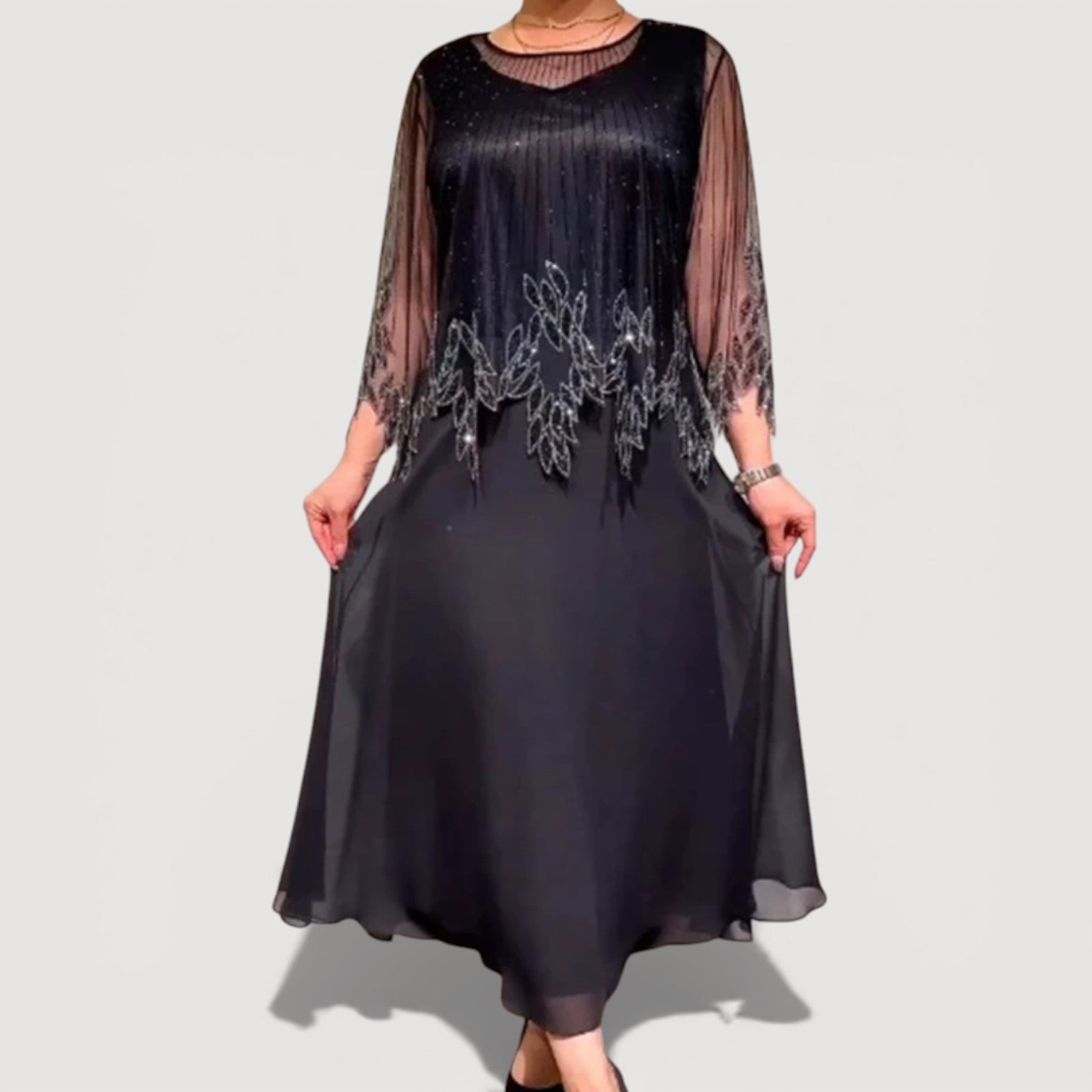 Falado – Elegante midi-jurk
